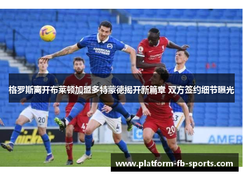 格罗斯离开布莱顿加盟多特蒙德揭开新篇章 双方签约细节曝光 格罗斯离开布莱顿加盟多特蒙德揭开新篇章 双方签约细节曝光